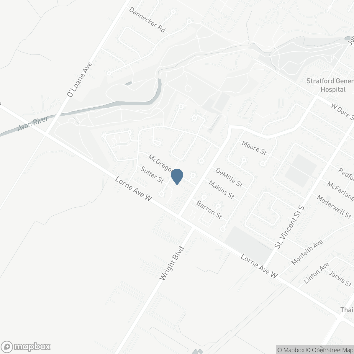 43 MCGREGOR STREET, Stratford, Ontario N4Z 1G5
